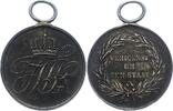 Brandenburg-Preußen Tragbare Silbermedaille Friedrich Wilhelm III. 1797-1840. -