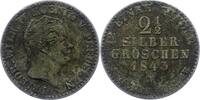 Brandenburg-Preußen 2 1/2 Silbergroschen Friedrich Wilhelm IV. 1840-1861. -