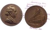Personenmedaillen Bronzemedaille Goethe, Johann Wolfgang von *1749 Frankfurt, +1832. -