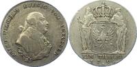 Brandenburg-Preußen Taler Friedrich Wilhelm II. 1786-1797. -
