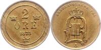 Schweden 2 Öre 1 Oskar II. 1872-1907. -