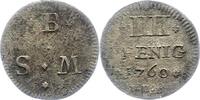 Braunschweig-Wolfenbüttel 4 Pfennig Karl I. 1735-1780. -