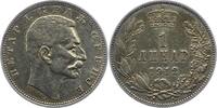 Serbien Dinar Peter I. 1903-1918. -