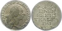 Brandenburg-Preußen 1/12 Taler Friedrich II. 1740-1786. -