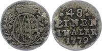 Sachsen-Albertinische Linie 1/48 Taler Friedrich August III. 1763-1806. -