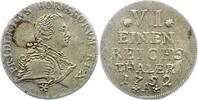Brandenburg-Preußen 1/6 Taler Friedrich II. 1740-1786. -
