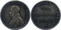 Brandenburg-Preußen 1/6 Taler Friedrich Wilhelm III. 1797-1840. -