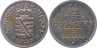 Sachsen-Albertinische Linie 1/2 Neugroschen Friedrich August II. 1836-1854. -