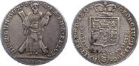 Braunschweig-Calenberg-Hannover 1/3 Taler Feinsilber Georg III. 1760-1820. -