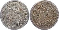 Haus Habsburg 3 Kreuzer Leopold I. 1657-1705. -