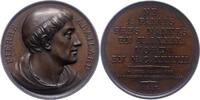 Personenmedaillen Bronzemedaille Abailard, Pierre 1079-1142., Fanzösischer Theologe. -