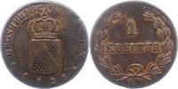 Baden-Durlach Kreuzer Ludwig 1818-1830. -