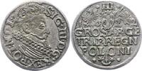 Polen 3 Gröscher Sigismund III. 1587-1632. -