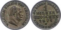 Brandenburg-Preußen Silbergroschen Wilhelm I. 1861-1888. -