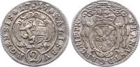 Salzburg 2 Kreuzer Franz Anton von Harrach 1709-1727. -