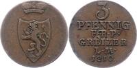 Reuss-ältere Linie 3 Pfennig Heinrich XIII. 1800-1817. -