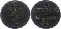 Reuss-ältere Linie 3 Pfennig Heinrich XIX. 1817-1836. -