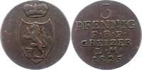 Reuss-ältere Linie 3 Pfennig Heinrich XIX. 1817-1836. -