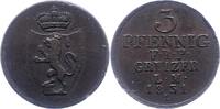 Reuss-ältere Linie 3 Pfennig Heinrich XIX. 1817-1836. -