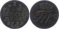 Brandenburg-Preußen Cu Pfennig Friedrich Wilhelm III. 1797-1840. -