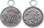 Brandenburg-Preußen Tragbare Silbermedaille Friedrich Wilhelm III. 1797-1840. -