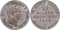 Brandenburg-Preußen 2 1/2 Silbergroschen Friedrich Wilhelm IV. 1840-1861. -