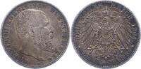 Württemberg 2 Mark Wilhelm II. 1891-1918. -