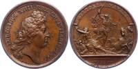 Frankreich Bronzemedaille Ludwig XIV. 1643-1715. -