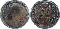 Poltina 1733 Russland Anna Ivanovna 1730-1740. Schön