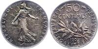 Frankreich 50 Centimes Dritte Republik 1870-1940. -