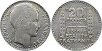 Frankreich 20 Francs Dritte Republik 1870-1940. -