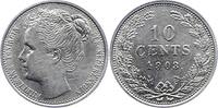 Niederlande-Königreich 10 Cents Wilhelmina I. 1890-1948. -