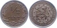 Niederlande-Königreich 1/2 Cent Wilhelmina I. 1890-1948. -
