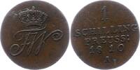 Brandenburg-Preußen Schilling Friedrich Wilhelm III. 1797-1840. -