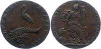 Großbritannien Private Halfpenny George III. 1760-1820. -