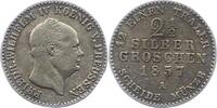 Brandenburg-Preußen 2 1/2 Silbergroschen Friedrich Wilhelm IV. 1840-1861. -