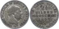 Brandenburg-Preußen 2 1/2 Silbergroschen Friedrich Wilhelm IV. 1840-1861. -