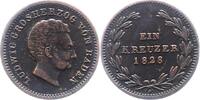 Baden-Durlach Kreuzer Ludwig 1818-1830. -