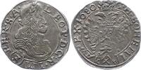 Haus Habsburg 3 Kreuzer Leopold I. 1657-1705. -