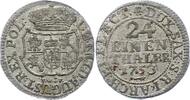 Sachsen-Albertinische Linie 1/24 Taler Friedrich August II. 1733-1763. -