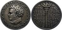 Musiker Silbermedaille Schubert, Franz Peter *1797 Lichtenthal bei Wien, +1828 Wien, österreichischer Komponist. -