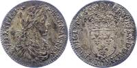 Frankreich 1/12 Ecu Ludwig XIV. 1643-1715. -