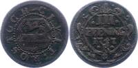 Mecklenburg-Rostock, Stadt Cu 3 Pfennig -