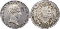 Italien-Toskana 1/2 Francescone Leopold II. 1824-1859, 1824-1848 1849-1859. -