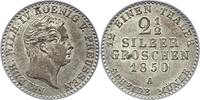 Brandenburg-Preußen 2 1/2 Silbergroschen Friedrich Wilhelm IV. 1840-1861. -