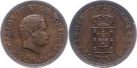 Portugiesisch Indien (Goa) 1/2 Tanga Carlos I. 1889-1908. -