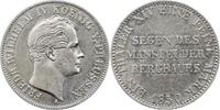 Brandenburg-Preußen Ausbeutetaler 1850 A Friedrich Wilhelm IV. 1840-1861. Winz. Kratzer, AU