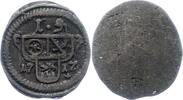 Bamberg, Bistum Einseitiger Pfennig Lothar Franz von Schönborn 1693-1729. -
