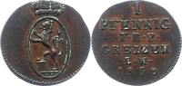 Reuss-ältere Linie Pfennig Heinrich XIX. 1817-1836. -