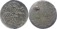 Haus Habsburg Einseitiger 2 Pfennig Leopold I. 1657-1705. -